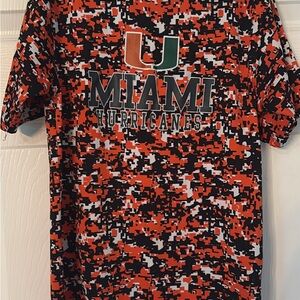 Miami Hurricanes  T-Shirt/Jersey Lot